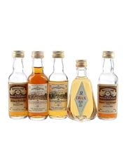 Assorted Highland Single Malt Whisky  5 x 5cl / 40%