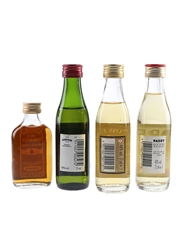 Assorted Irish Whiskey  4 x 5cl - 7.1cl