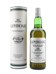 Laphroaig 10 Year Old Bottled 1980s-1990s - Pre Royal Warrant - Ralph Steadman Distillery Print 100cl / 43%