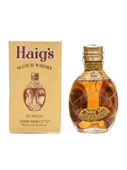 Haig's Dimple Spring Cap Miniature Bottled 1950s 5cl / 40%
