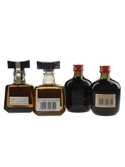 Suntory SR,12 Year Old & Suntory Old Whisky Bottled 1980s-1990s 4 x 5cl