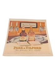 Park & Tilford Whiskey Advertising Print 1948 - American Favourites 35cm x 25.5cm