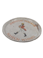 Johnnie Walker Striding Man Tin Tray  29cm