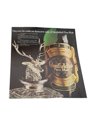 Glenfiddich Scotch Whisky Advertising Print 1980s 30cm x 22cm