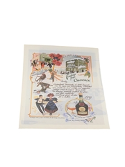 Dom Benedictine Advertising Print 1986 - Greettings from Chamonix 29cm x 20.5cm