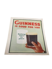Guinness Advertising Print