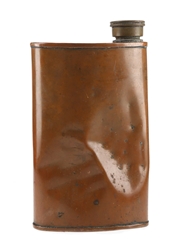 Vintage Brass Flask  20cm x 11.5cm