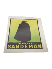 Porto Sandeman Advertisement Print 1937 27cm x 38cm