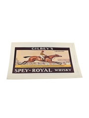 Gilbey's Spey-Royal Blended Scotch Whisky Advertising Print