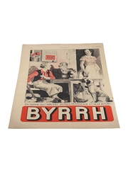 Byrrh Aperitif Advertisement Print 9 September 1933 28cm x 38cm