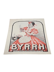 Byrrh Aperitif Advertisement Print 1938 28cm x 38cm