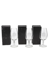 Glenfiddich Nosing Glasses With Lids Set of Six 13.5cm Tall