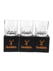 Glenfiddich Glasses Glencairn Nosing Glasses & Tumblers 11.5cm & 8cm Tall