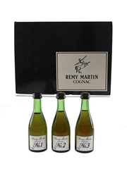 Remy Martin Cognac Tasting Challenge Set Bottled 1980s - VSOP, Napoleon & XO 3 x 5cl / 40%