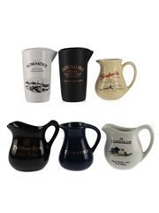 Assorted Whisky Jugs