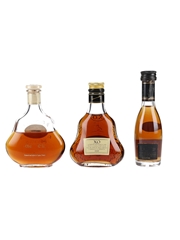 Hennessy XO, Hennessy Extra Nostalgie de Bagnolet & Remy Martin Superieur Bottled 1980s-1990s 3 x 3cl-5cl / 40%