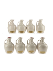 Rutherford's Ceramic Decanter Montrose Potteries 8 x 5cl