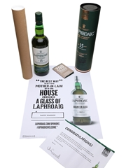 Laphroaig 15 Year Old 200th Anniversary #OpinionsWelcome Poster 70cl / 43%