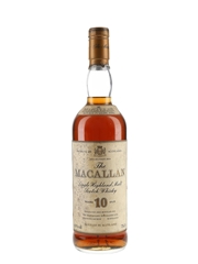 Macallan 10 Year Old Bottled 1980s 75cl / 40%