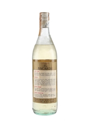 Bacardi Carta Blanca Superior Bottled 1960s-1970s - Spain 70cl