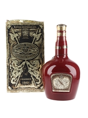 Royal Salute 21 Year Old Bottled 1990s - 2000s - Red Wade Ceramic Decanter 100cl / 40%