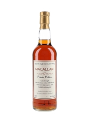 Macallan 1989 17 Year Old Private Edition Bottled 2006 - Aceo Limited 70cl / 59.4%