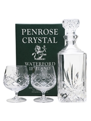 Penrose Crystal Decanter & Glasses Waterford, Ireland 
