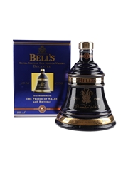 Bell's Ceramic Decanter 8 Year Old The Prince Of Wales' 50th Birthday 70cl / 40%