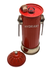 Fire Hydrant Music Box Decanter  27cm x 10cm