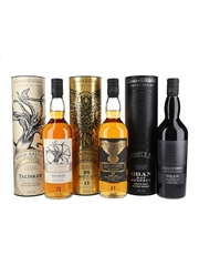 Game Of Thrones Whiskies Mortlach, Oban & Talisker 3 x 70cl