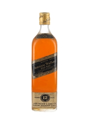 Johnnie Walker Black Label 12 Year Old Bottled 1970s 75.7cl / 40%