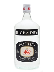 Booth's High & Dry Bottled 1970s 100cl / 47.5%