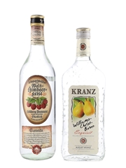 German Raspberry & Pear Eaux De Vie Kranz Williams Christ Birne & Brennerei Höllberg 70cl & 100cl / 40%