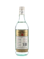 Bacardi Carta Blanca Superior Bottled 1980s - Spain 100cl / 40%
