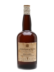 Haig Gold Label Bottled 1930s - Cork Stopper 75cl / 40%