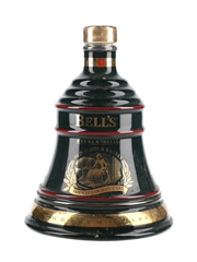 Bell's Christmas 1995 Ceramic Decanter