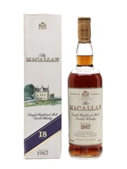 Macallan 1967 18 Year Old 75cl / 43%