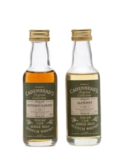 2 x Cadenhead's Single Malt Whisky Miniatures 