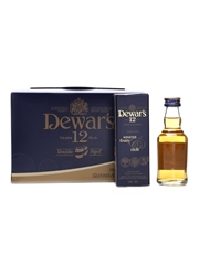Dewar's 12 Year Old Double Aged 12 x 5cl / 40%
