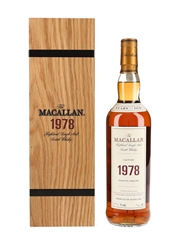 Macallan 1978 39 Year Old Fine & Rare