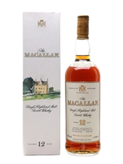 Macallan 12 Year Old Bottled 1980s - Duty Free Use Only 100cl / 43%