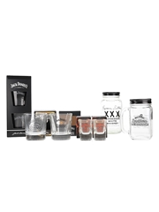 Assorted Jack Daniel's Whiskey Glasses