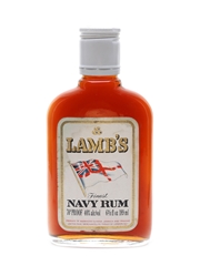 Lamb's Finest Navy Rum Bottled 1970s - 1980s 18.9cl / 40%
