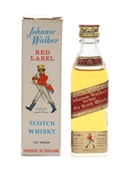 Johnnie Walker Red Label Bottled 1970s 5cl / 40%
