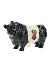 Rutherford's Galloway Bull Ceramic Decanter
