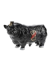 Rutherford's Aberdeen Angus Bull Ceramic Decanter