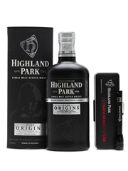 Highland Park Dark Origins with branded torch 70cl