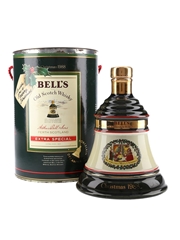 Bell's Christmas 1988 Ceramic Decanter