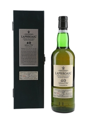 Laphroaig 40 Year Old