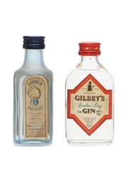 Bombay Sapphire & Gilbey's London Dry Gin  2 x 5cl